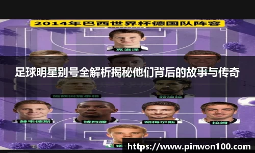 足球明星别号全解析揭秘他们背后的故事与传奇